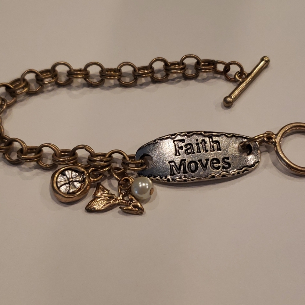 Faith Moves Bracelet